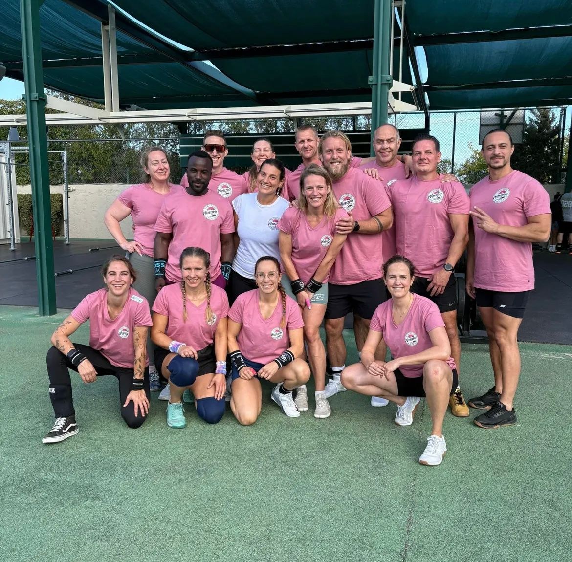 The Wodliday crew at CrossFit Rethymno, Crete